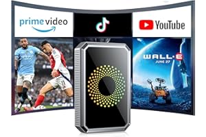 LAMTTO 3-in-1 Wireless Carplay Adapter Built-in Streaming Apps on Car Screen Magic AI Box Video Player with Dual-Band WiFi US