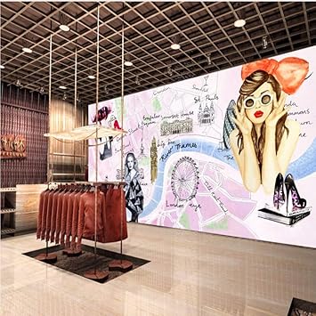 Weaeo Fondo De Pantalla 3d Personalizado Elegante Belleza Pintado