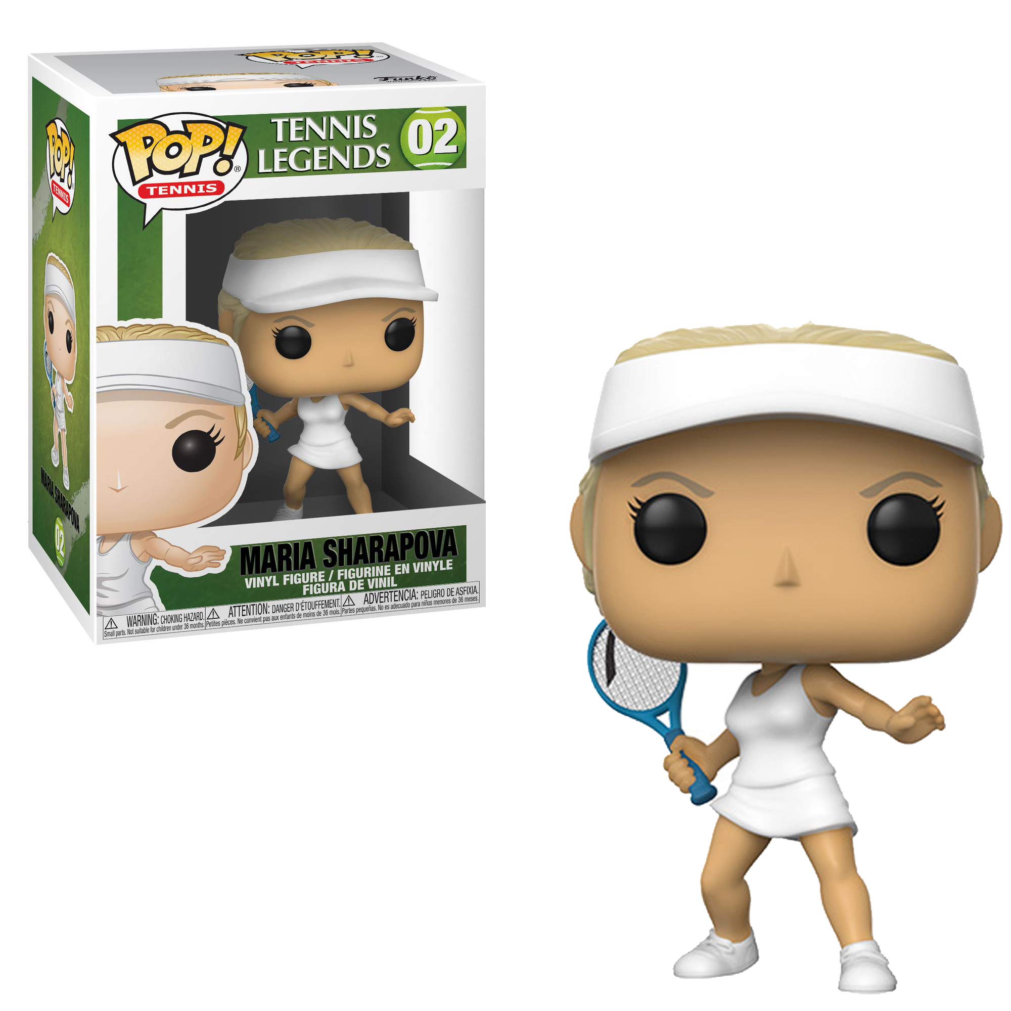 Funko POP! Tennis Legends-Maria Sharapova Collectible Toy - Collectable Vinyl Figure - Gift Idea - Official Merchandise - Toys for Kids & Adults - Sports Fans - Model Figure for Collectors