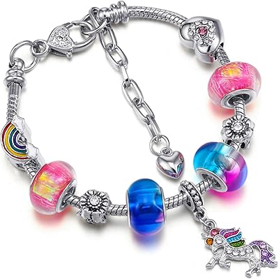 Sparkly Unicorn Crystal Charm Bracelet Set for Girls Nigeria Ubuy