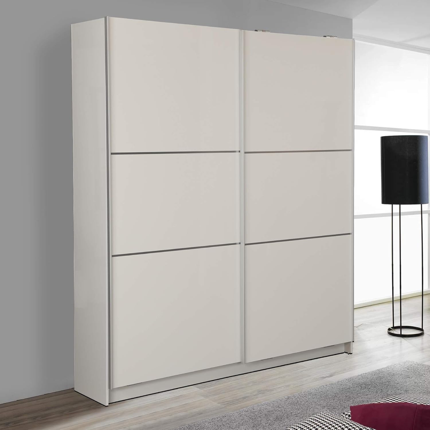 Hometown Edwin Sliding Door Wardrobe Amazon In Home Kitchen