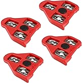 CyclingDeal Bike Cleats Compatible with Peloton & Look Delta - Indoor Cycling & Road Bike Bicycle Cleats Set - Compatible with Indoor Exercise Bikes Pedals & Shoes