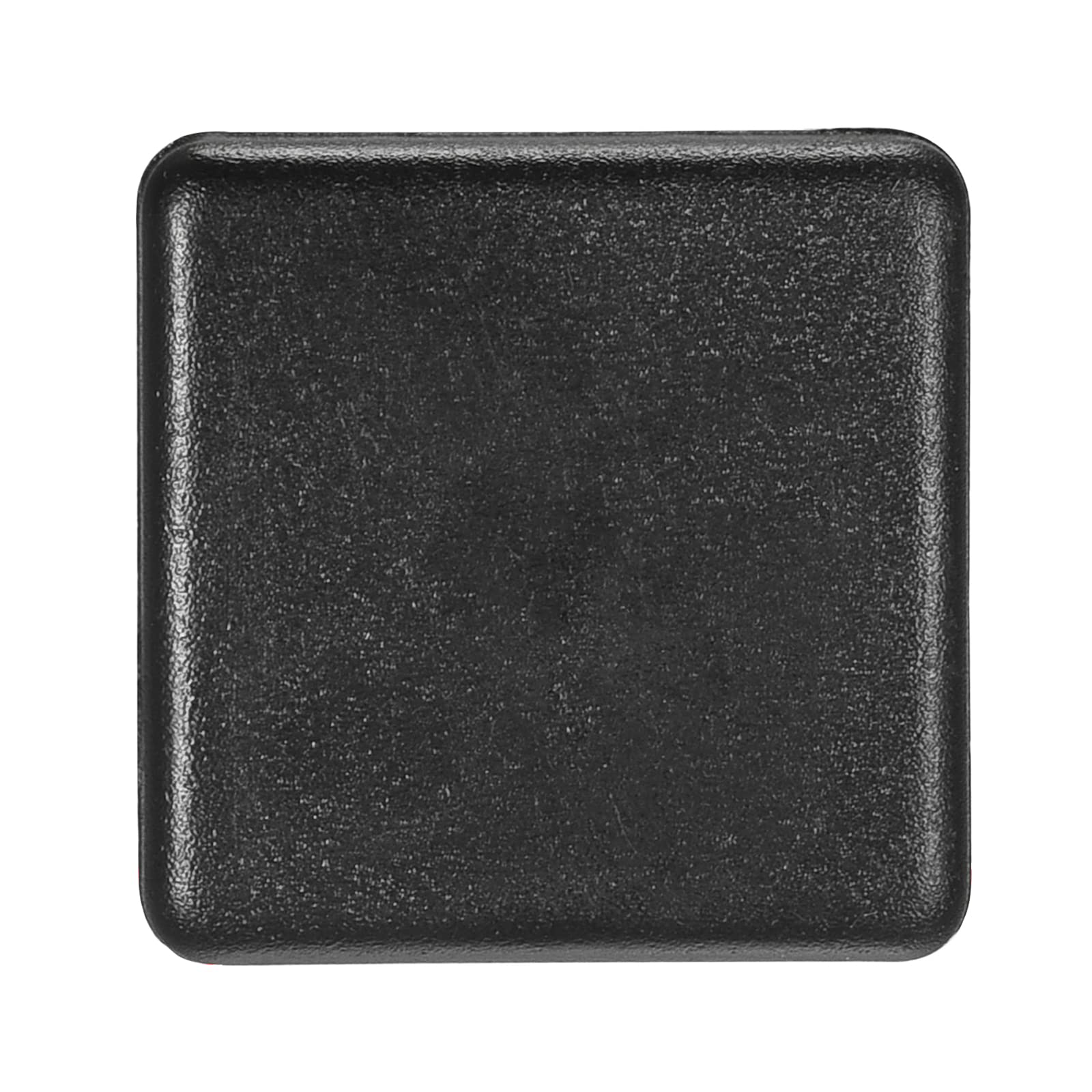 Rebower Single Hole Square Aluminum Extrusion End Cap [for aluminum bar end,storage rack] - 20x20mm / 40pcs