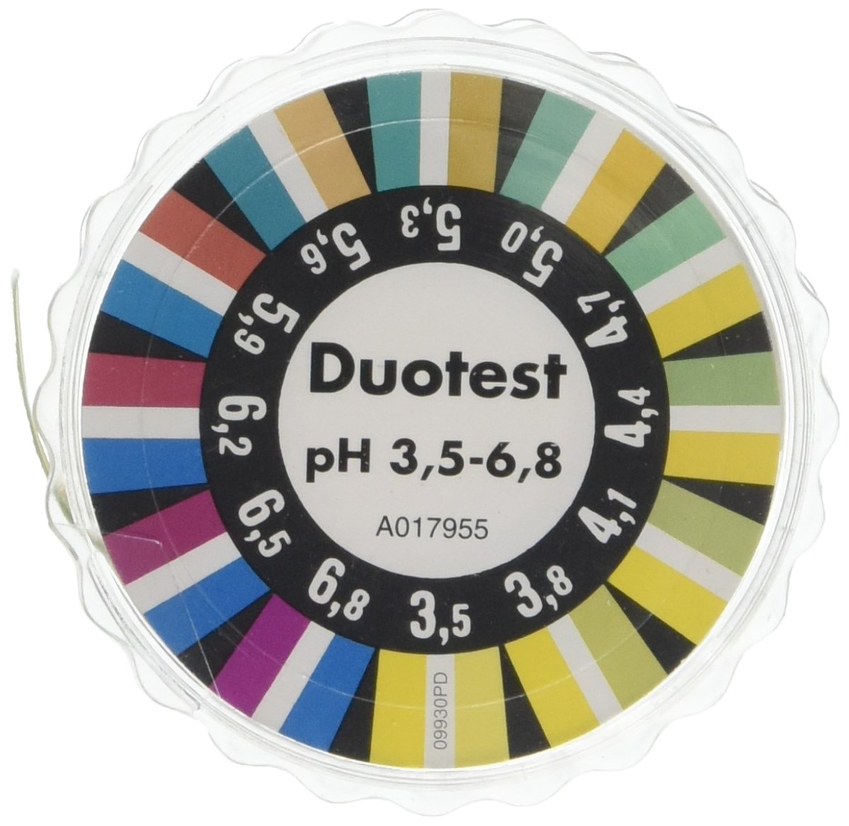 Camlab 1138825 DUOTEST pH 3.5-6.8 Strip, 5 m x 10 mm Reel