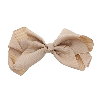 Amazon Com 5 5 Inch Grosgrain Hair Bow Clip For Woman And Girls