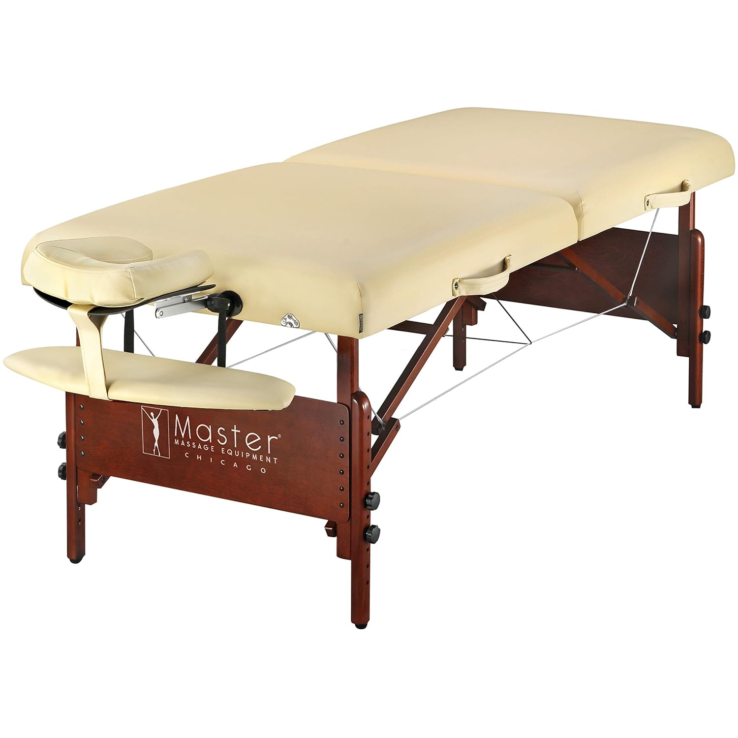 Master Massage 30" Del Ray Pro Portable Massage Table Package, Sand Color, Luxurious with 3" Thick Cushion of Foam: Health & Personal Care