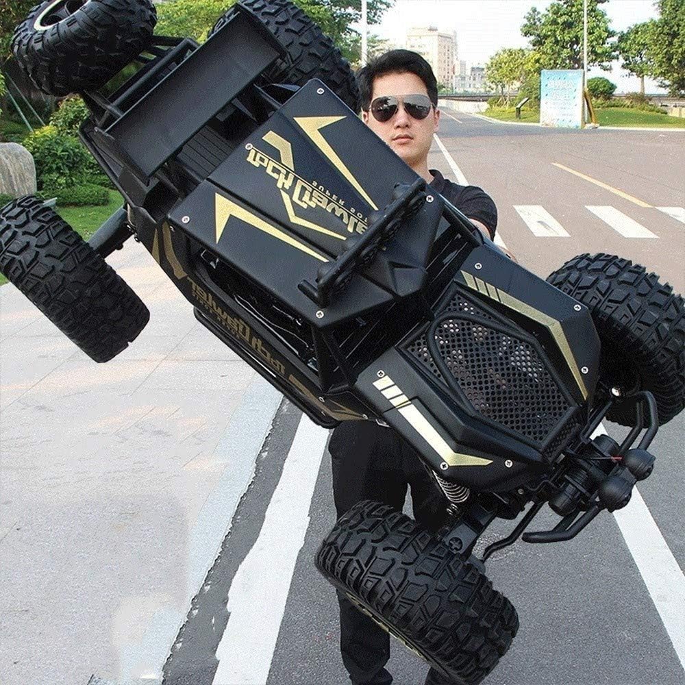 GRTVF RC Off-Road Rock Vehicle Oversized Truck Toy Car 2.4Ghz 4WD Remote Control Car Boys Child Charging Climbing Racing Car All Terrain 4x4 Off Road Monster Truck Electric Car for Kids and Adults