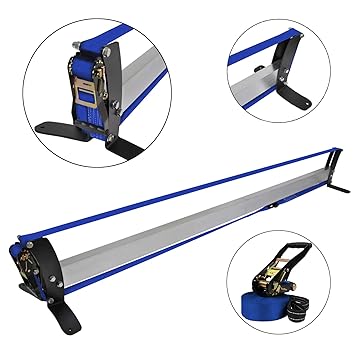 ALPIDEX Slackline Gestell, wahlweise in 3 oder 4 Meter erhältlich, inklusive Slackline