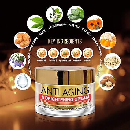 anti aging and brightening cream
