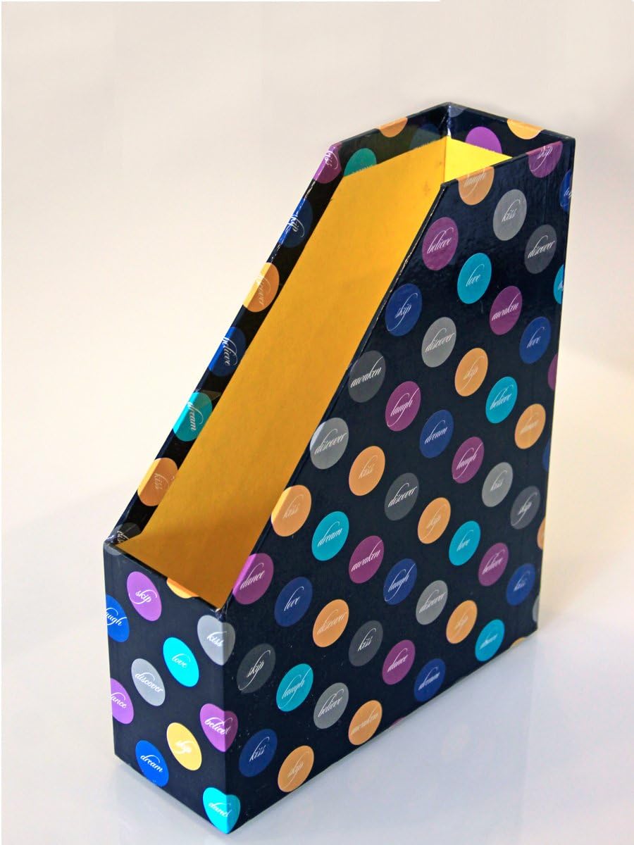 Random In Tandem - Polka - File Holder - Cardboard/Wit @ Work Collection