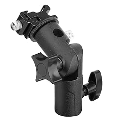 Anwenk Camera Flash Speedlite Mount Swivel Light