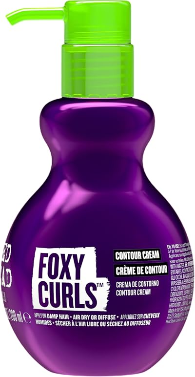 Bed Head TIGI Foxy Curls Cream Anti-Frizz Styling Curl Defining Bounce Waves