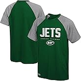 NFL New York Jets Green Kids Youth 8-20 Unleashed Team Color Polyester Primary Logo Short Sleeve Football T-Shirt