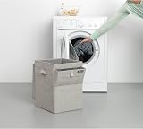 Brabantia Stackable Laundry Box 9.2 Gal 35L Light Gray view 6