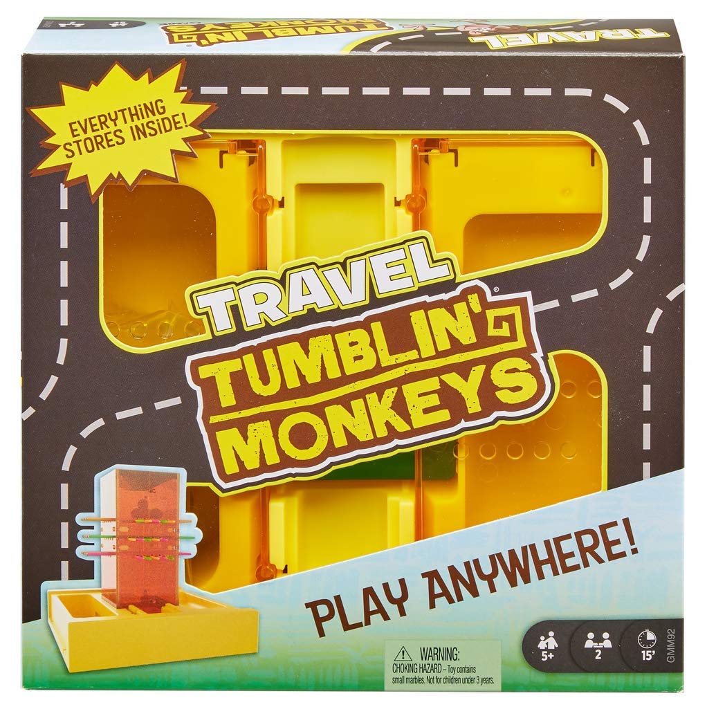 Mattel Games GMM92 Travel Tumblin' Monkeys