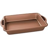Nordic Ware 48543 Freshly Baked Rectangular Cake Pan, 9" x 13", Copper