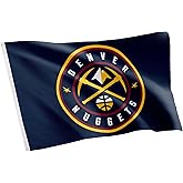 Desert Cactus Denver Nuggets Flag NBA 100% Polyester Indoor Outdoor 3x5 feet National Basketball Association Team Flags (Flag #2)