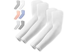 OutdoorEssentials UV Sun Protection Arm Sleeves - Compression Arm Sleeve, UV Arm Sleeves Men, Women - Golf Cooling Sleeves