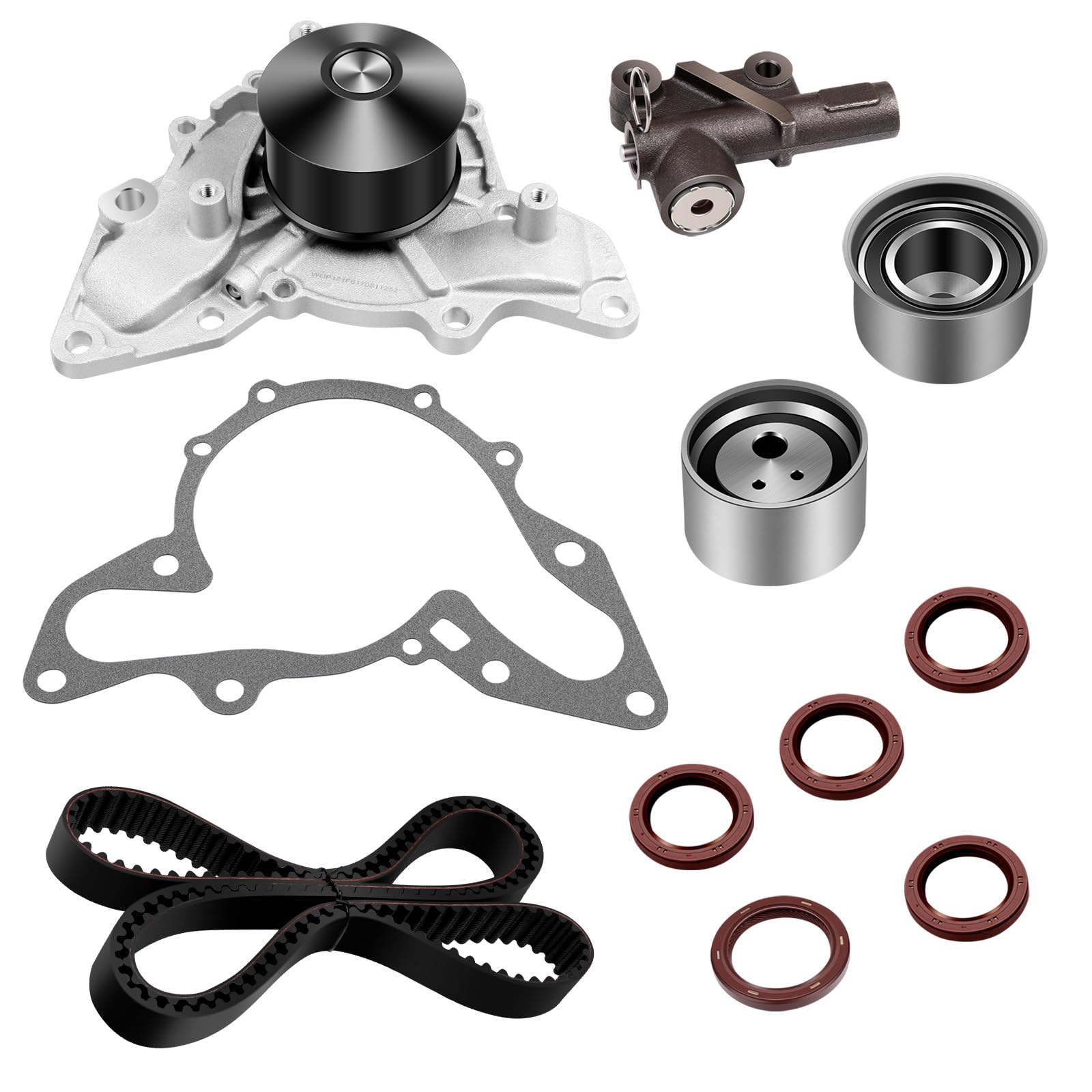 Photo 1 of ECCPP Timing Belt Kit with Water Pump Compatible 2003 2004 2005 2006 For Kia Sorento V6 3.5L TCKWP323A TS26323 146-1130 25100-39802