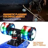GIEEU Lightning Skateboard 31x8 Inch Complete Canadian Maple Deck Colorful view 2