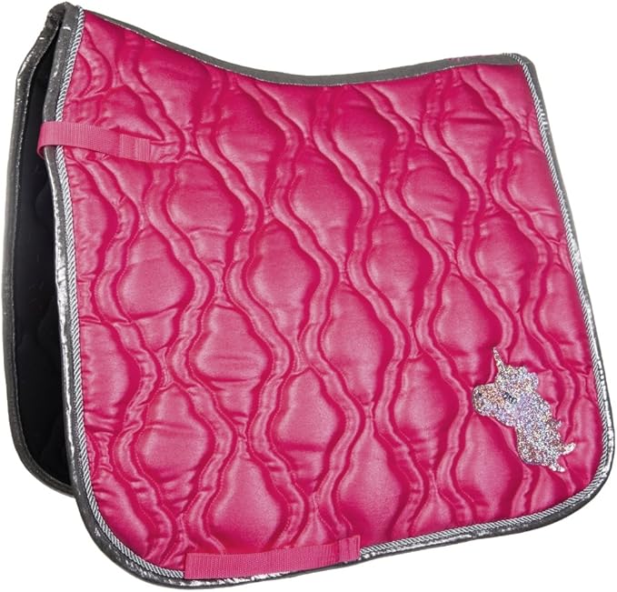 Hkm Unicorn Saddle Pad Pink Pony Amazon.co.uk Pet Supplies