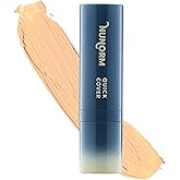 Foundation & Concealer Stick for Men - Full Buildable Cover for Dark Circles, Blemishes, Acne, Redness & Under Eyes - Face & Body Makeup Stick for All Skin Types - Non-Comedogenic 12-Beige