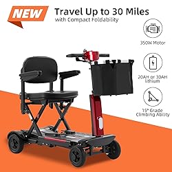 Mbxcooter MS20-F Foldable Mobility Scooter for