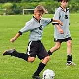 Lanjue 3 Pairs Kids Football Socks Black Boys Long Tube Soccer Rugby Sports view 2