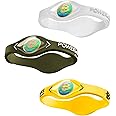 Power Balance the Original Genuine Performance Wristband, Silicone rubber Wristbands Bracelets sports bracelet wristband for men women, power 3 pack bangles, safe Waterproof Lightweight durable, size of M+M+L（M 19.0CM/L 20.5CM)