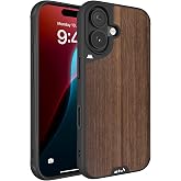 Mous for iPhone 16 Case MagSafe Compatible with Camera Control, Limitless Walnut