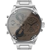 Diesel Mr. Daddy 2.0 Men's Watch, Stainless Steel Chronograph Sports Watch for Men