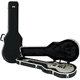 Gator Cases Deluxe ABS Guitar Case for Les Paul Guitars (GC-LPS) | Lightweight &amp; Durable ABS Shell, Plush-lined Foam Interior, Lockable Center latch, &amp; Accessory Storage