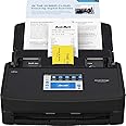 Fujitsu ScanSnap iX1600 Wireless Document, Photo & Receipt Scanner, Large Touchscreen, Cloud Enabled, Auto Color/Grayscale/Monochrome Detection, Fast Scans Up to 40 PPM, Black, (Renewed)