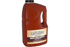 Cattlemen's Original Base BBQ Sauce, 1 gal - One Gallon Container Customizable Barbecue Sauce Base for Chefs, Ideal for Ribs, Briskets, Sauces for Salads, Seafood and More