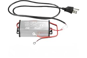 WHCUSMM 110V to 12V Power Converter Adapter for 5KW / 8KW All-in-One Diesel Air Heater, 300W 25A AC to DC Transformer with Safety Protection for Indoor Use in RV, Caravan, Garage Heating Systems