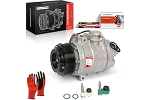 A-Premium Air Conditioner AC Compressor with Clutch Compatible with Ford Explorer 2011-2015, Police Interceptor Utility 2013-