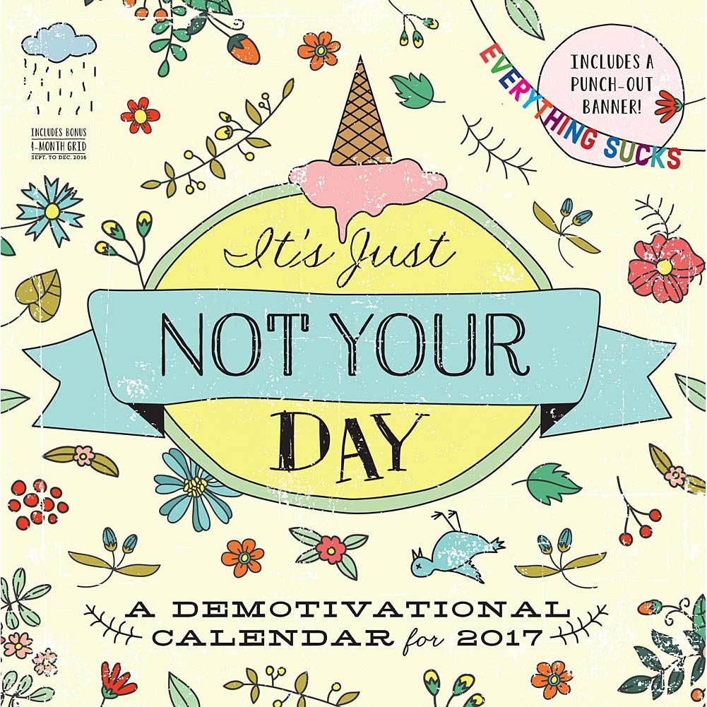 Best desk calendar 2017-2018 funny