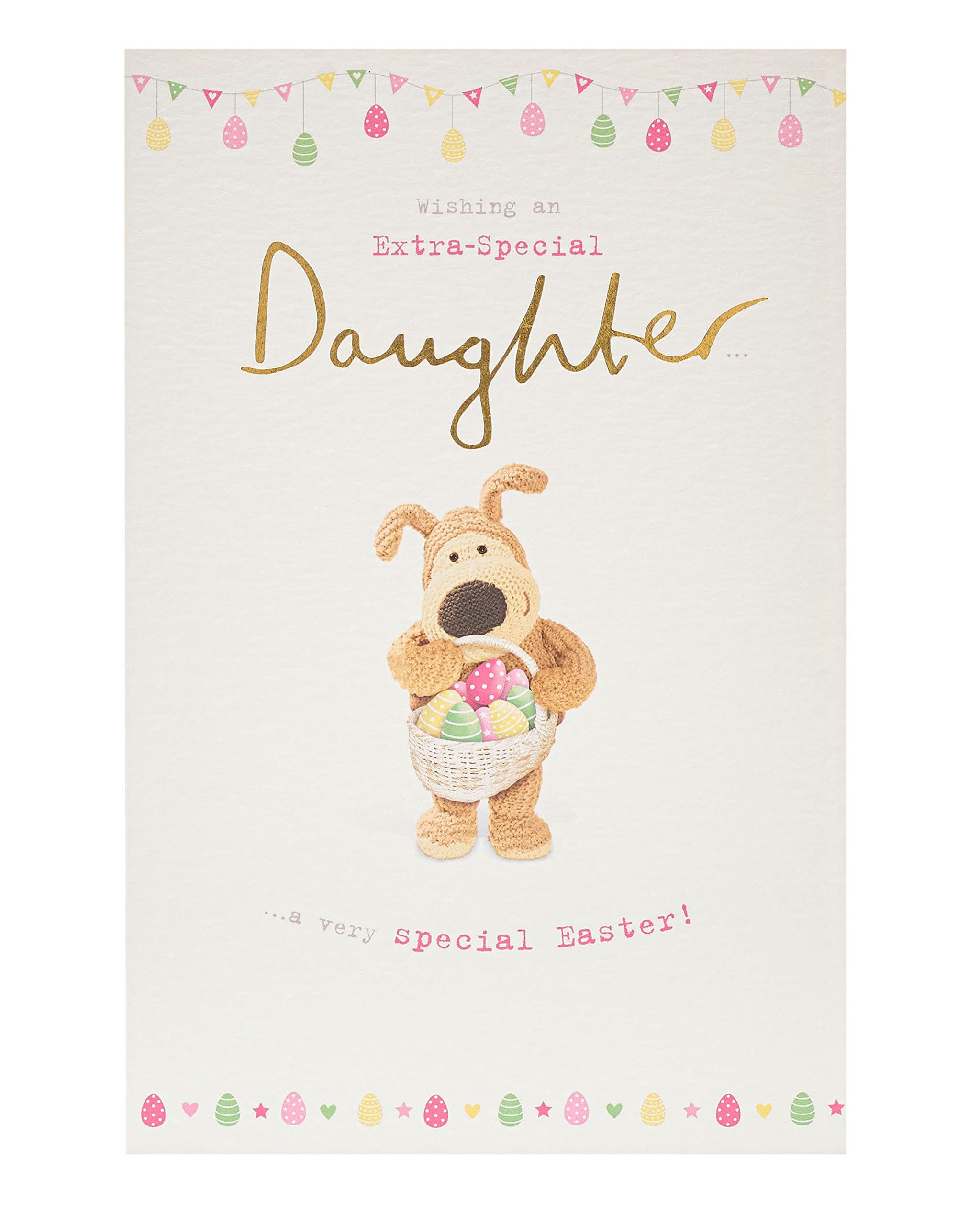 Boofle Extra-Special Daughter Easter Greeting Card Cute Easter Greetings Cards