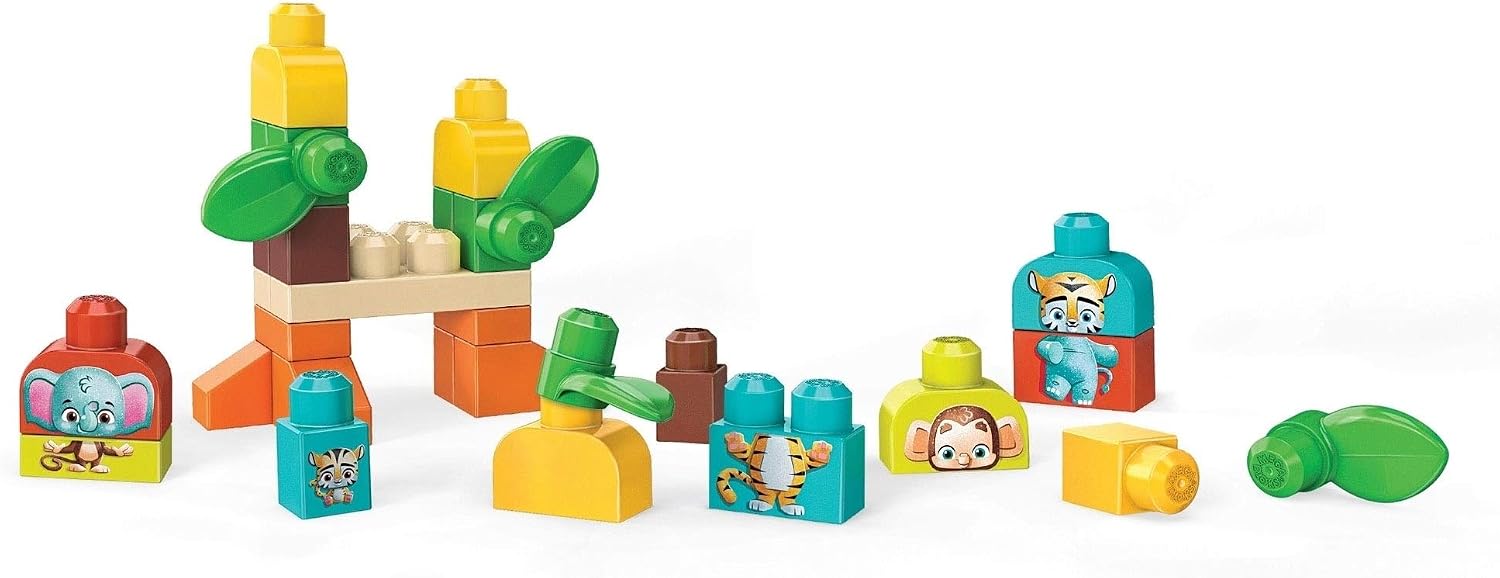 Mega Bloks Safari Friends, Multicolor - Image 3