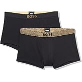 BOSS mens Two Pack Metallic Effect Jersey Cotton Trunk