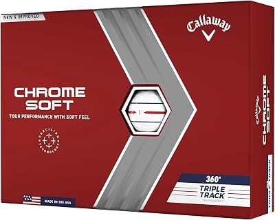 Callaway Chrome Soft 22 Triple Track 360 Golf Ball Premium