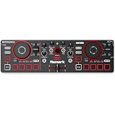 Numark Mixtrack Go Beginner Mobile DJ Controller, Black | Beginner DJ Lessons, Serato DJ Lite &amp; djay Included, Bluetooth &amp; USB-C Connectivity, Real-Time Stems