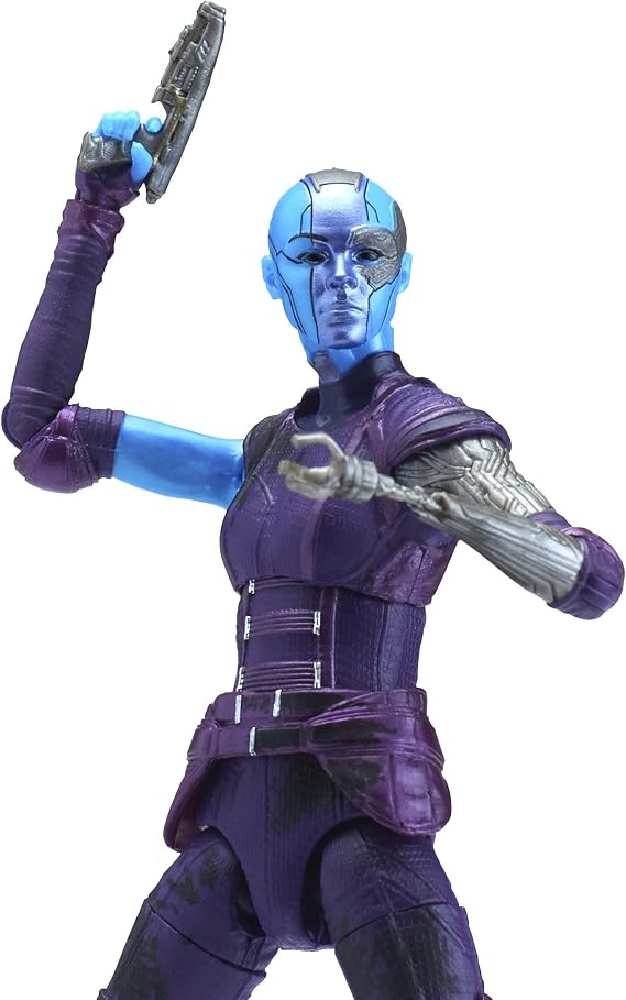 Amazon Com Marvel Guardians Of The Galaxy Legends Daughters Of Thanos Marvel S Nebula 6 Inch Toys Games