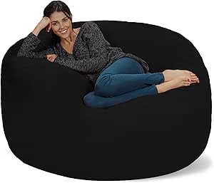 Chill Sack Poltrona A Sacco 1,5 M - Divano In Memory Foam Con Microfibra