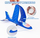 Doloowee Airplane Launcher Toy 3 Foam Planes LED Lights 2 Flight Modes Catapult view 4