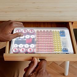 Battery Organizer Storage Case with Tester