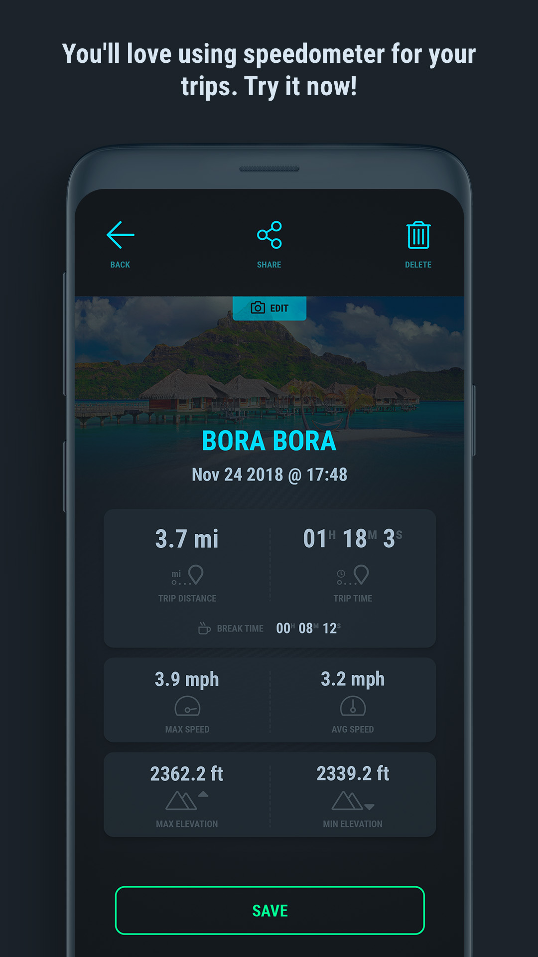 Speedometer - Digital GPS Speed Meter - Thumbnail 6