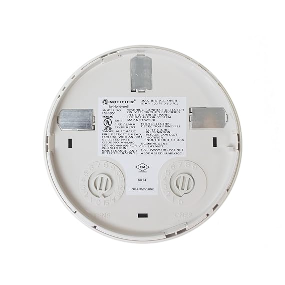 Amazon.com: Notifier Honeywell fsp-851 inteligente de alarma ...