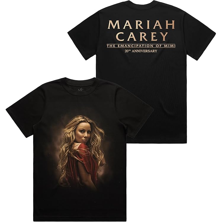 Mariah Carey Official Merch Mimi Live in Las Vegas T-Shirt Beige