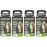 Evercare Pack of 4 Pet Extreme Stick Plus Lint Roller Refill Rolls